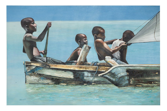 Children Fishing